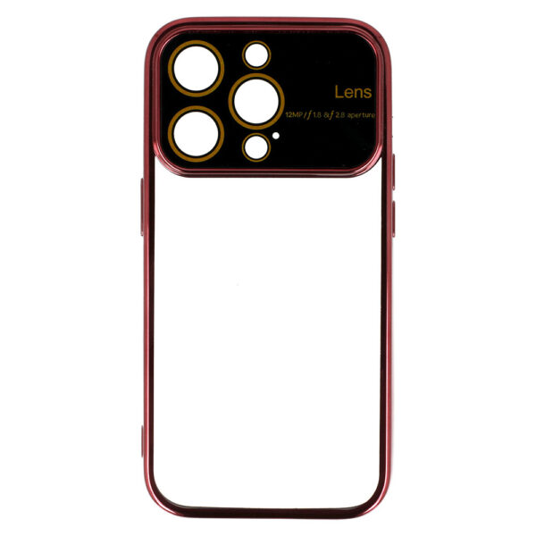 Electro Lens Case do Iphone 12 Pro Wiśniowy - obrazek 5