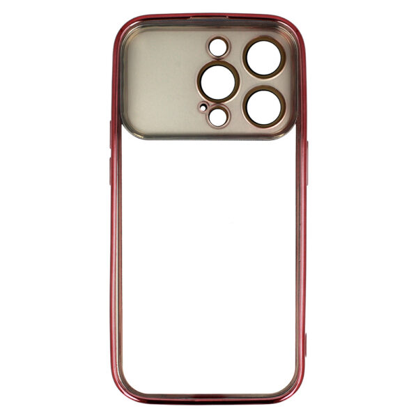 Electro Lens Case do Iphone 7/8/SE 2020/SE 2022 Wiśniowy - obrazek 4