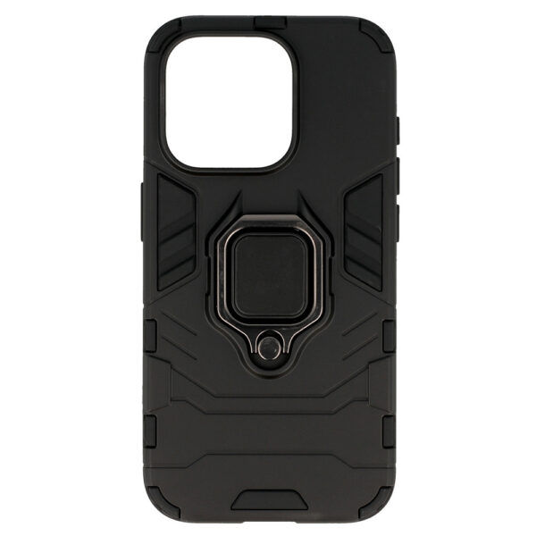 Ring Armor Case do Iphone 15 Pro Czarny - obrazek 2