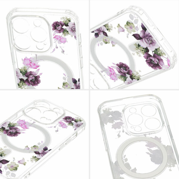 Tel Protect Flower Magsafe do Iphone 11 wzór 7 - obrazek 5