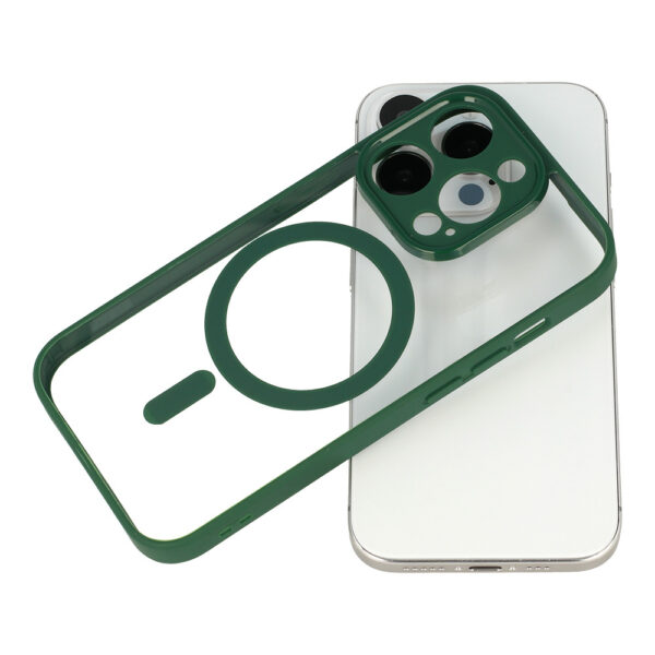 Acrylic Color Magsafe Case do Iphone 13 Pro Max zielony - obrazek 4