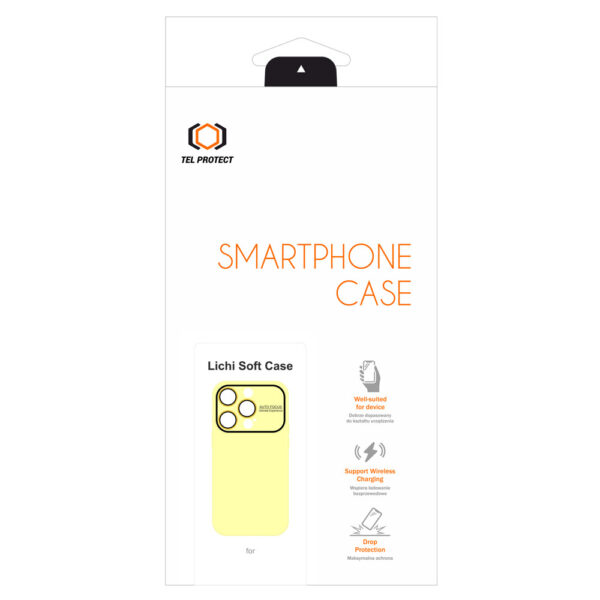 Tel Protect Lichi Soft Case do Iphone 11 żółty - obrazek 6