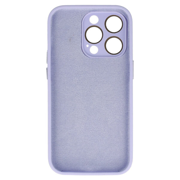 Tel Protect Lichi Soft Case do Iphone 12 jasnofioletowy - obrazek 3