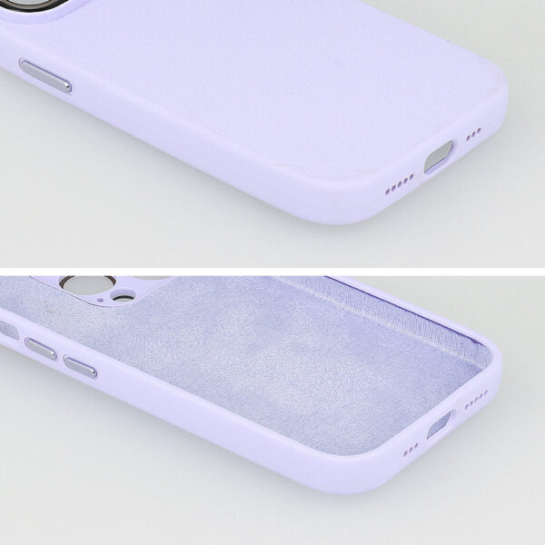 Tel Protect Lichi Soft Case do Iphone 12 jasnofioletowy - obrazek 4