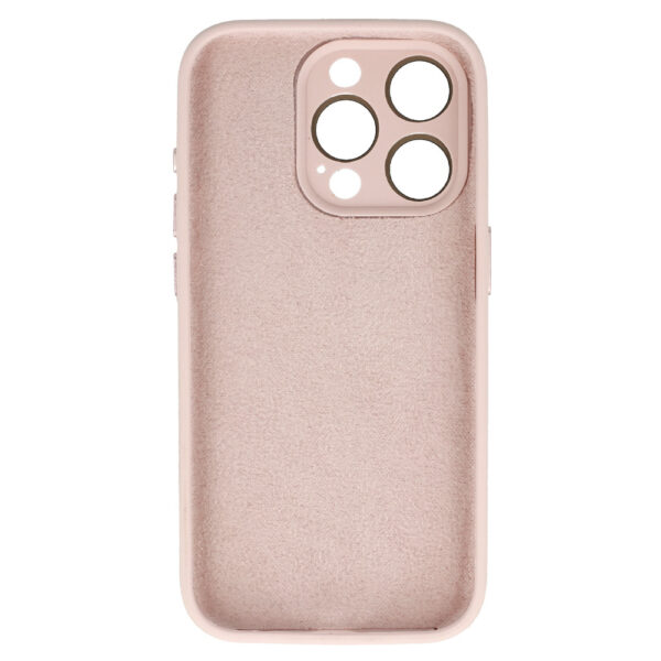 Tel Protect Lichi Soft Case do Iphone 15 Plus beżowy - obrazek 3