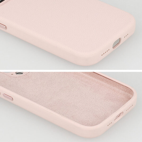 Tel Protect Lichi Soft Case do Iphone 15 Plus beżowy - obrazek 4