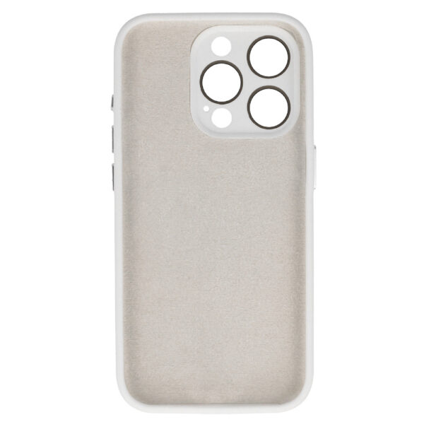 Tel Protect Lichi Soft Case do Iphone 15 Plus biały - obrazek 3