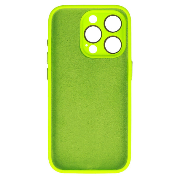 Tel Protect Lichi Soft Case do Iphone 15 Plus limonka - obrazek 3