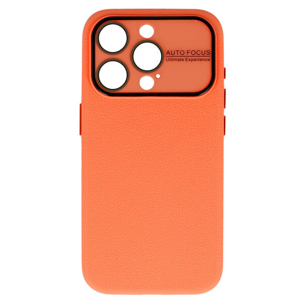 Tel Protect Lichi Soft Case do Iphone 15 Plus pomarańczowy - obrazek 2