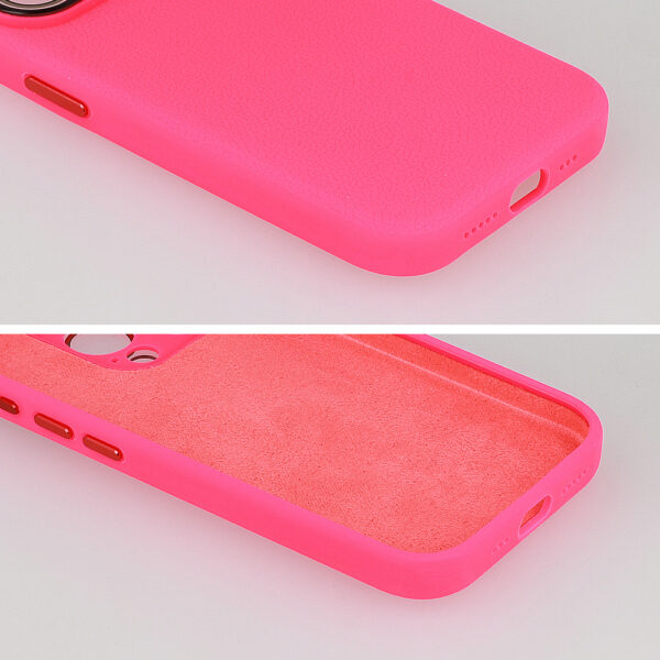 Tel Protect Lichi Soft Case do Iphone 15 Plus różowy - obrazek 4