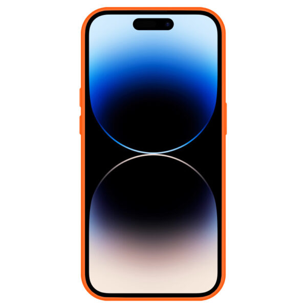 Tel Protect Kickstand case + szkło na aparat (lens) do Iphone 11 pomarańczowy - obrazek 4