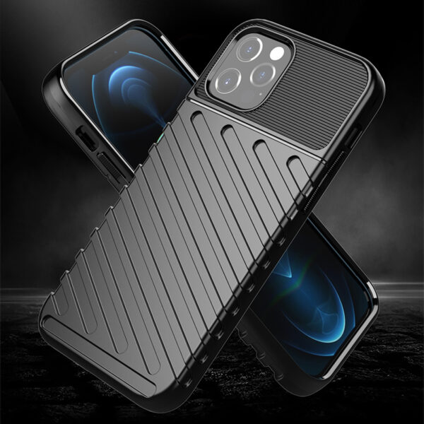 Thunder Case do Motorola Moto G13 Czarny - obrazek 3