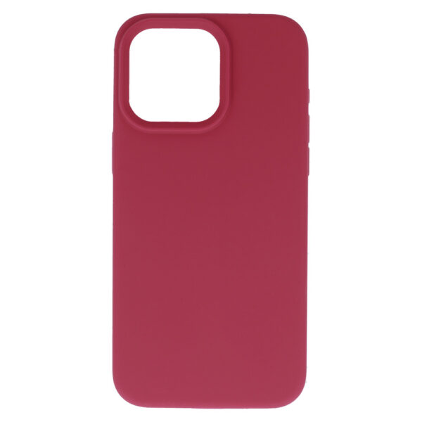 Silicone Lite Case do Iphone 13 Pro Max bordowy - obrazek 2