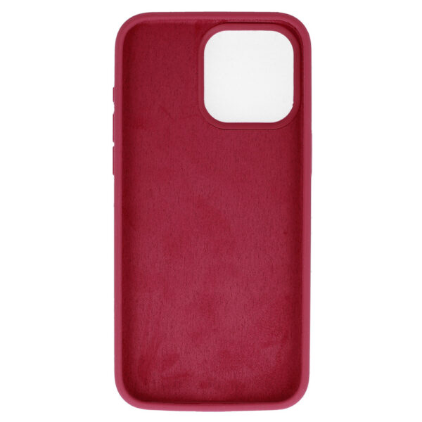 Silicone Lite Case do Iphone 13 Pro Max bordowy - obrazek 3