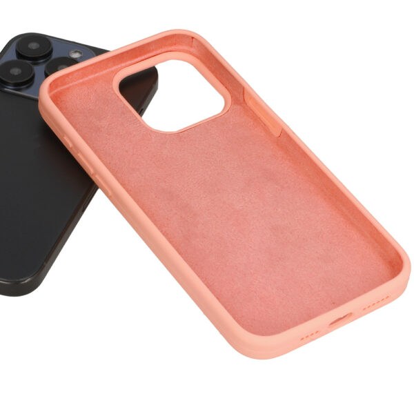 Silicone Lite Case do Iphone 13 Pro Max brzoskwiniowy - obrazek 4