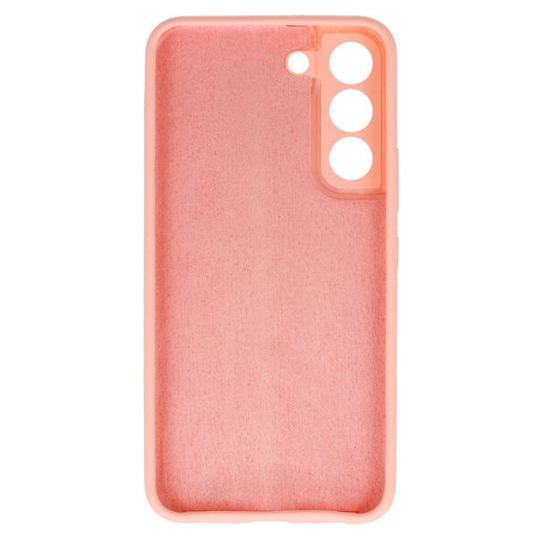 Silicone Lite Case do Samsung Galaxy S22 brzoskwiniowy - obrazek 3