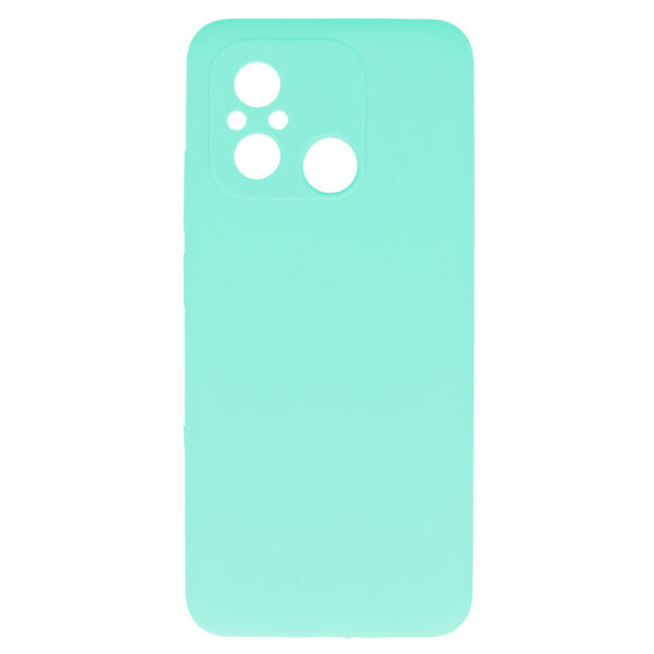 Silicone Lite Case do Xiaomi Redmi 12C/11A miętowy - obrazek 2