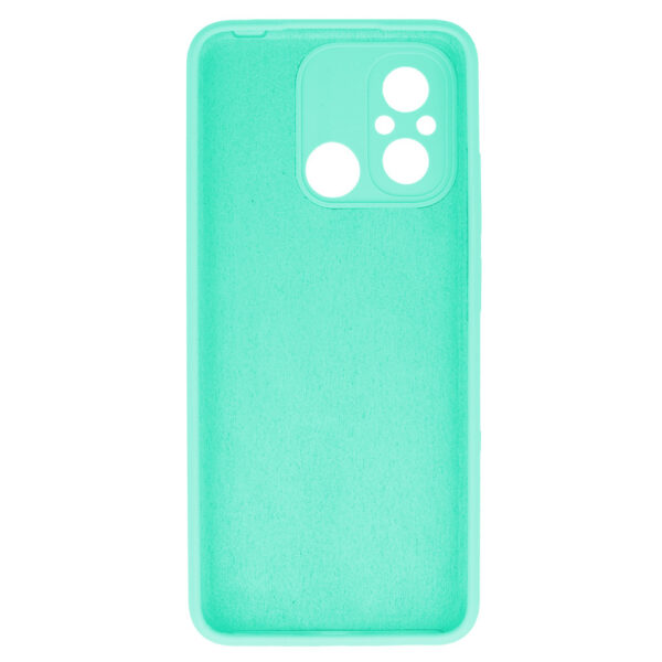 Silicone Lite Case do Xiaomi Redmi 12C/11A miętowy - obrazek 3