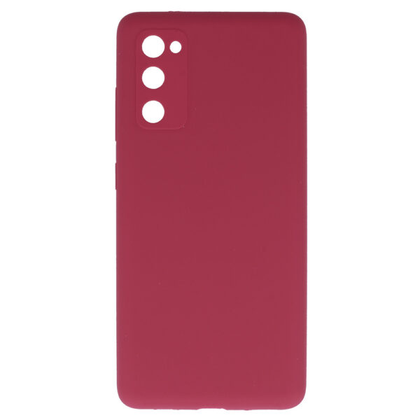 Silicone Lite Case do Samsung Galaxy S20 FE/Lite bordowy - obrazek 2