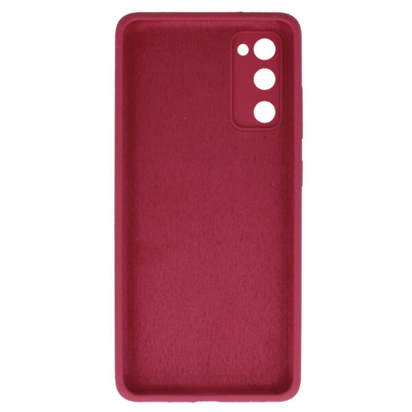 Silicone Lite Case do Samsung Galaxy S20 FE/Lite bordowy - obrazek 3