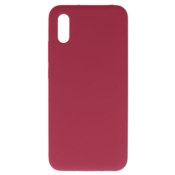 Silicone Lite Case do Xiaomi Redmi 9A bordowy - obrazek 2