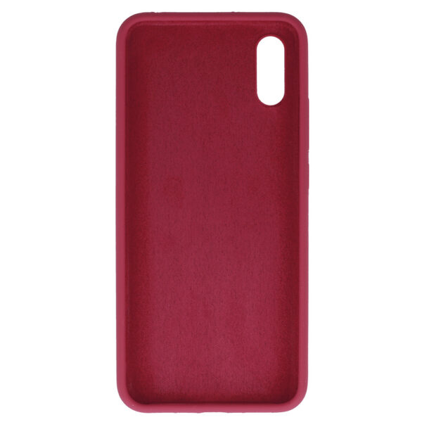 Silicone Lite Case do Xiaomi Redmi 9A bordowy - obrazek 3