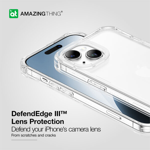 Amazing Thing Etui Titan Edge Case 15FT IP156.7TECL do Iphone 15 Plus przezroczysty - obrazek 4