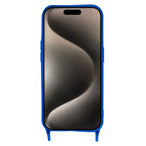 Strap Silicone Case do Iphone 11 wzór 2 niebieski - obrazek 3