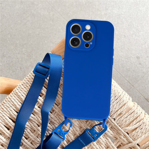 Strap Silicone Case do Iphone 11 wzór 2 niebieski - obrazek 7