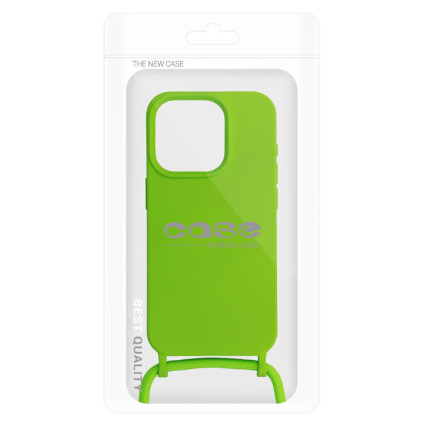 Strap Silicone Case do Iphone 13 Pro wzór 1 zielony - obrazek 7