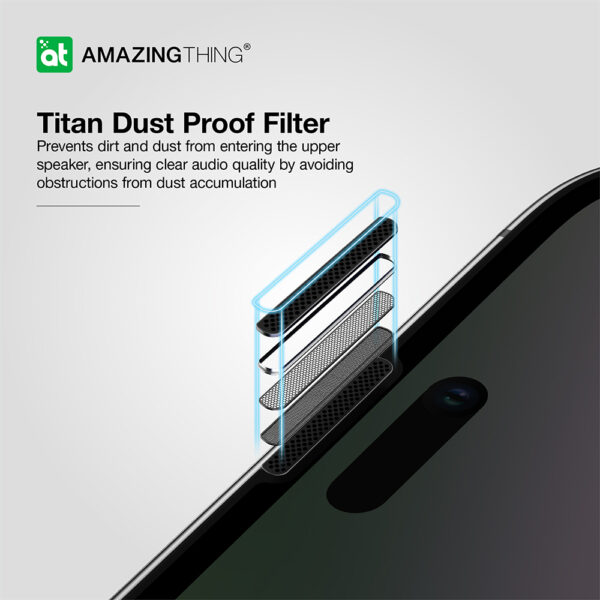 Amazing Thing Hartowane szkło Titan Privacy Glass IP156.1PRCFGLA do Iphone 15 - obrazek 5