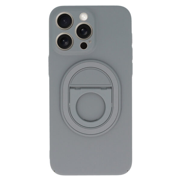 Tel Protect Magnetic Elipse Case do Iphone 14 Pro szary - obrazek 2