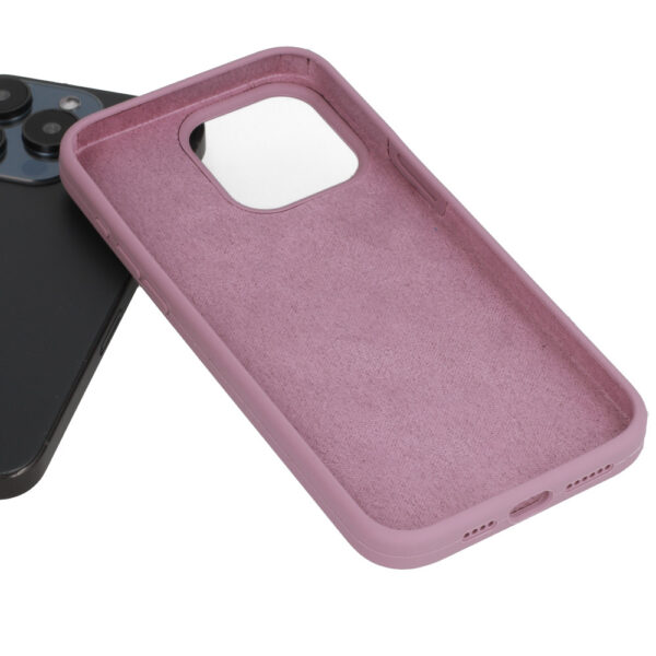 Silicone Lite Case do Motorola Moto E22/E22i wrzosowy - obrazek 4