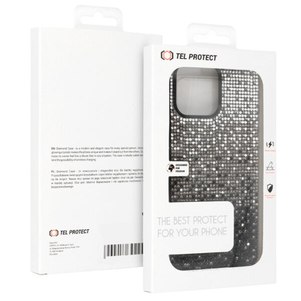 Tel Protect Diamond Case do Iphone 13 Pro czarny - obrazek 8