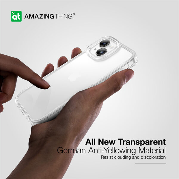 Amazing Thing Etui Minimal Case IP156.7MINCL do Iphone 15 Plus przezroczysty - obrazek 7