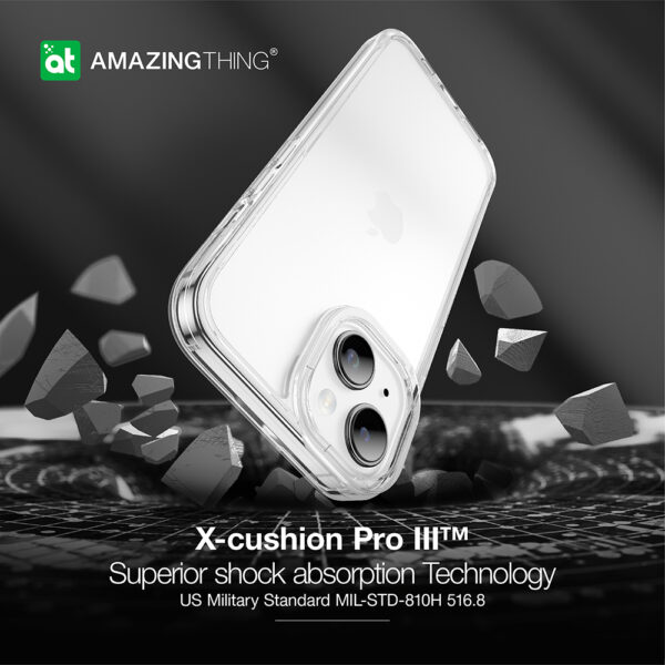 Amazing Thing Etui Minimal Case IP156.7MINCL do Iphone 15 Plus przezroczysty - obrazek 8