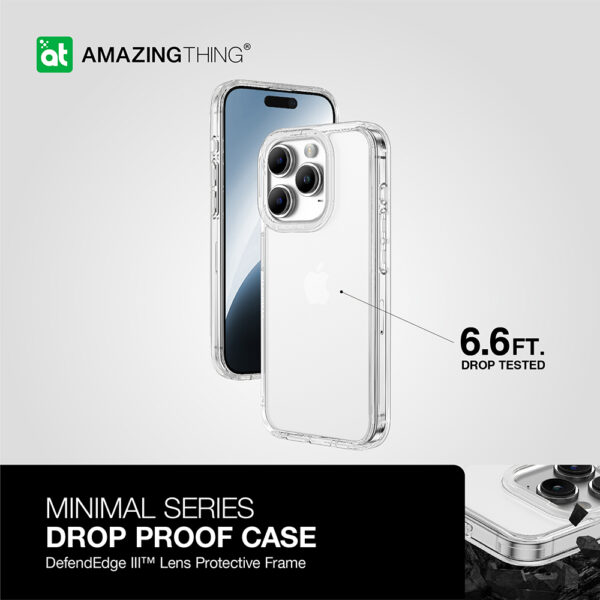 Amazing Thing Etui Minimal Case IP156.1PMINCL do Iphone 15 Pro przezroczysty - obrazek 5