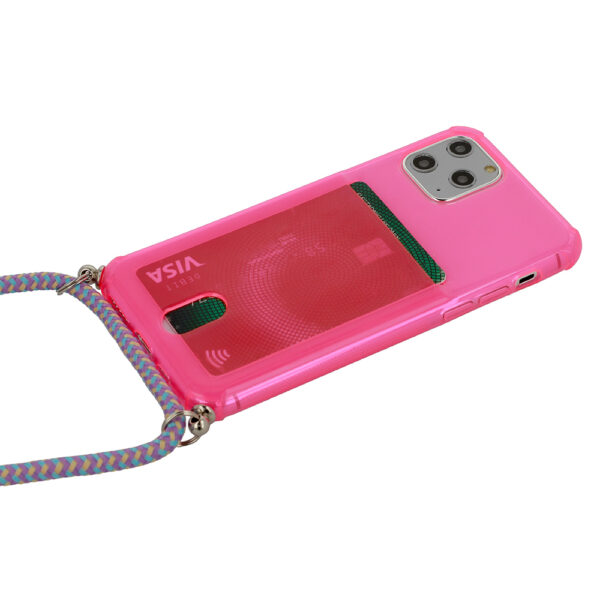 STRAP Fluo Case do Iphone 11 Pro Różowy - obrazek 2