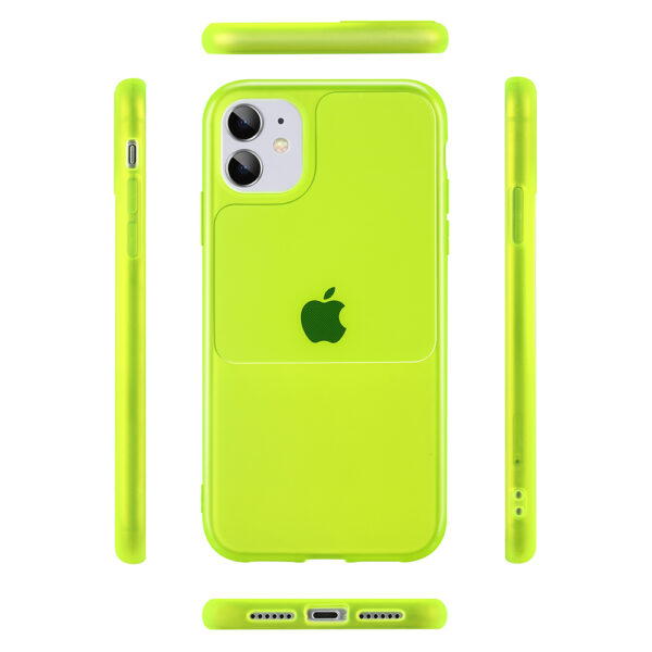 TEL PROTECT Window Case do Iphone 12 Mini Limonka - obrazek 4