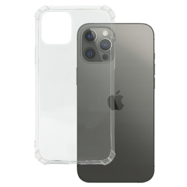 Back Case ANTI SHOCK 0,5mm do IPHONE 12 PRO MAX PRZEZROCZYSTY