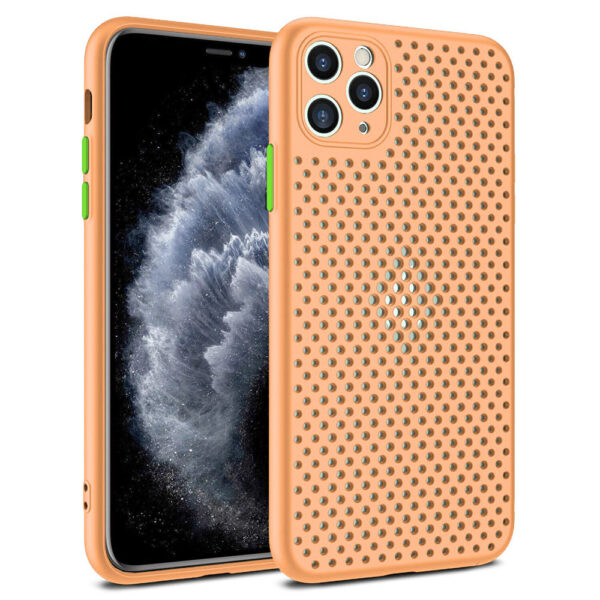 Breath Case do Xiaomi Redmi Note 9S/Note 9 Pro Złoty Róż