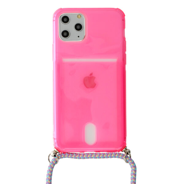 STRAP Fluo Case do Iphone 7 / 8 / SE 2020 / SE 2022 Różowy