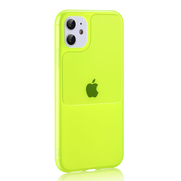 TEL PROTECT Window Case do Iphone 12 Mini Limonka