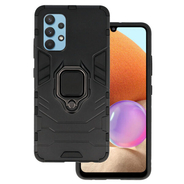 Ring Armor Case do Samsung Galaxy A32 4G Czarny