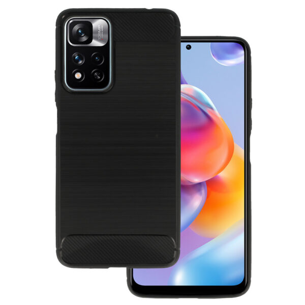 Back Case CARBON do XIAOMI REDMI NOTE 11 PRO PLUS 5G Czarny