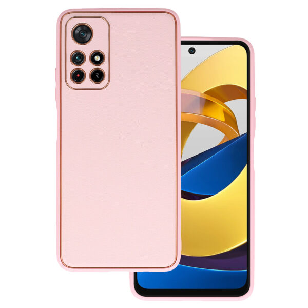 TEL PROTECT Luxury Case do Xiaomi Redmi Note 11 5G/Note 11S 5G/Poco M4 Pro 5G Jasnoróżowy