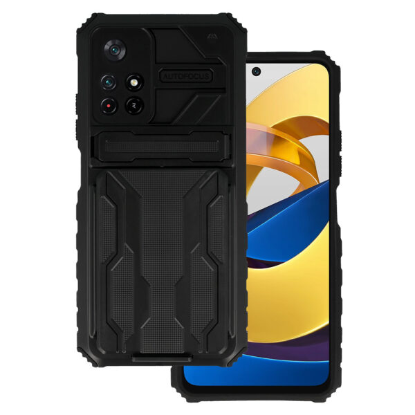 Tel Protect Combo Case do Xiaomi Redmi Note 11 5G/Note 11S 5G/Poco M4 Pro 5G Czarny