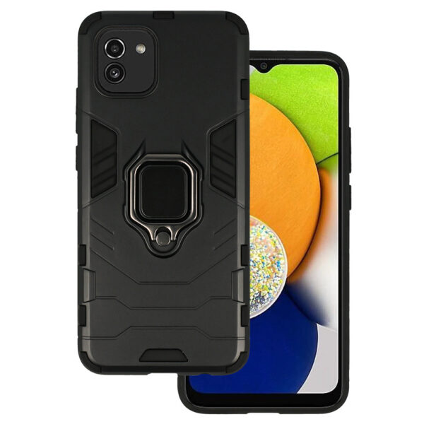 Ring Armor Case do Samsung Galaxy A03 Czarny