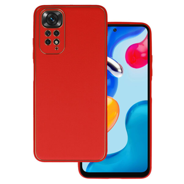 TEL PROTECT Luxury Case do Xiaomi Redmi Note 11 Pro/Note 11 Pro 5G Czerwony