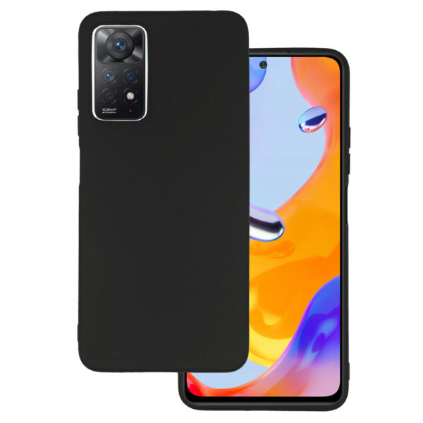 Back Case MATT do XIAOMI REDMI NOTE 11 PRO/NOTE 11 PRO 5G Czarny